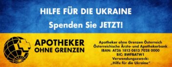 Apotheker hne Grenzen - Spenden für die Ukraine